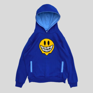 Not Happy Hoodie Azul Electrico 🫠