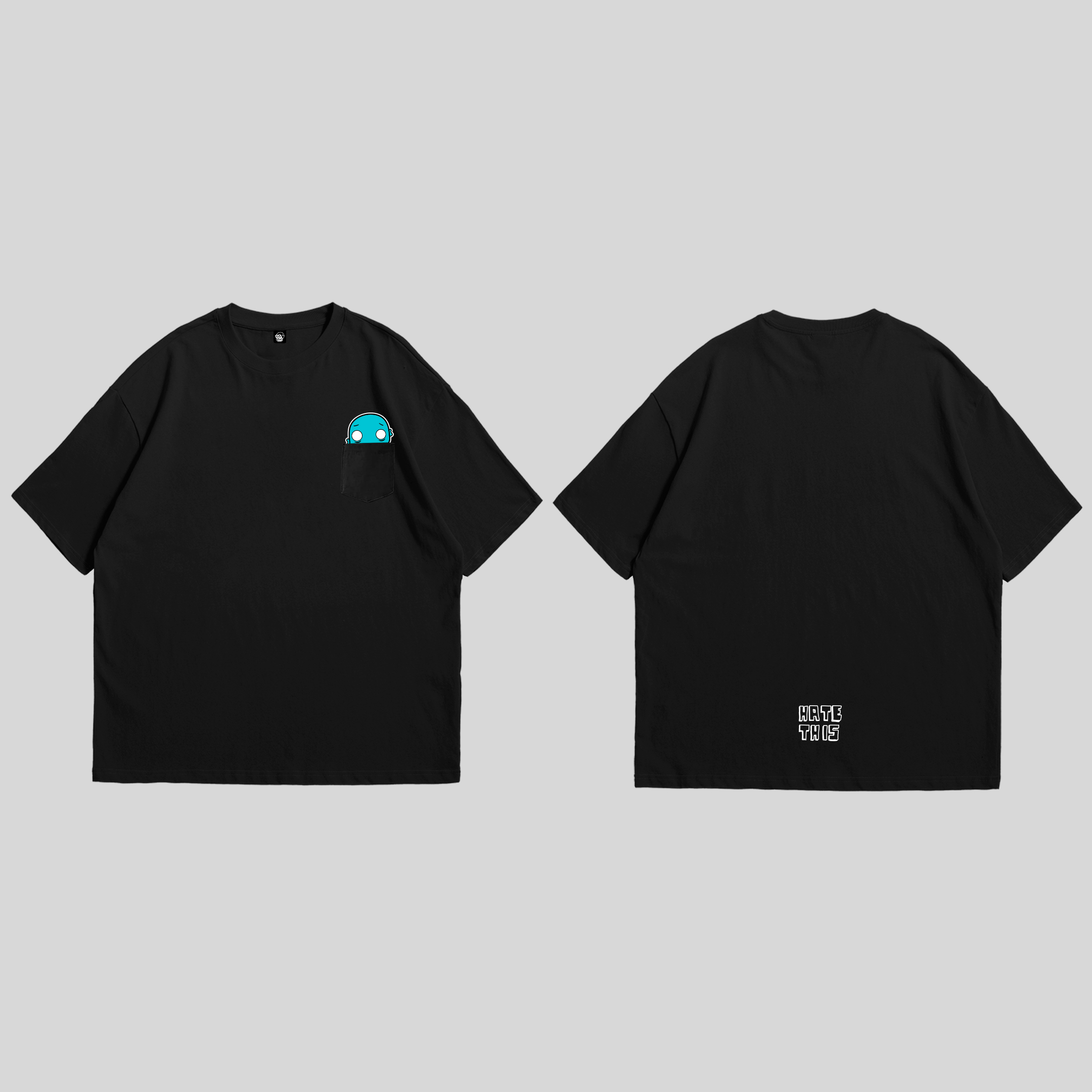 Oversized Pocket Tee 😵💫