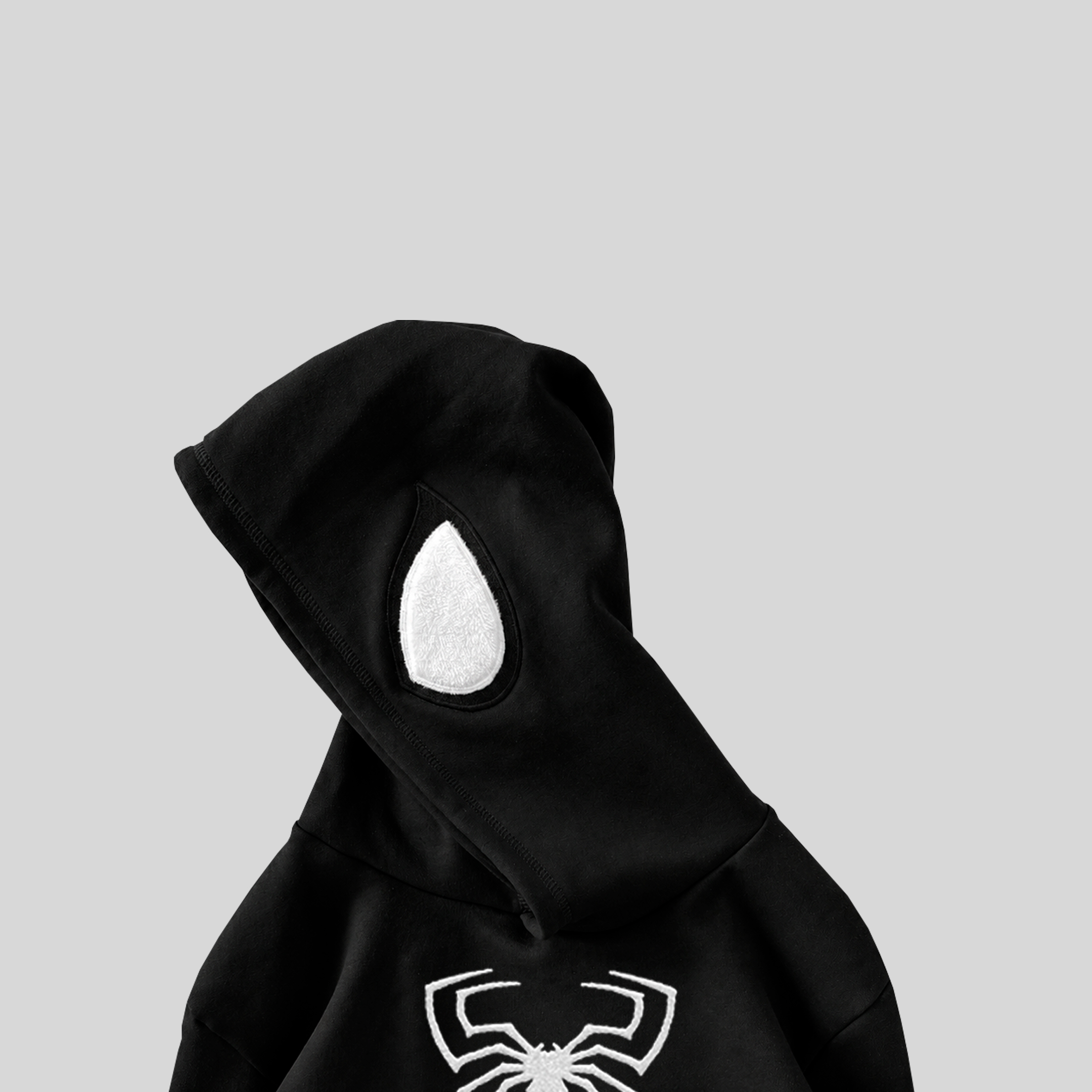 Black Spidey Hoodie V2.🕷️ - Imagen 6