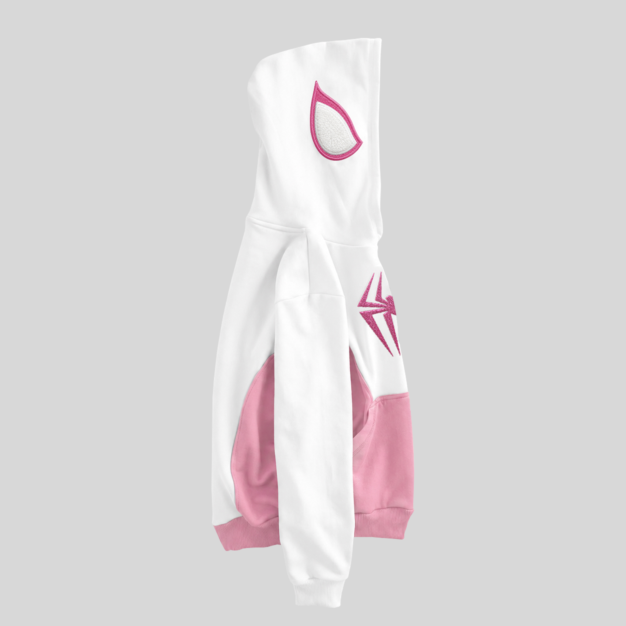 White Spidey Hoodie V2.🕷️ - Imagen 3