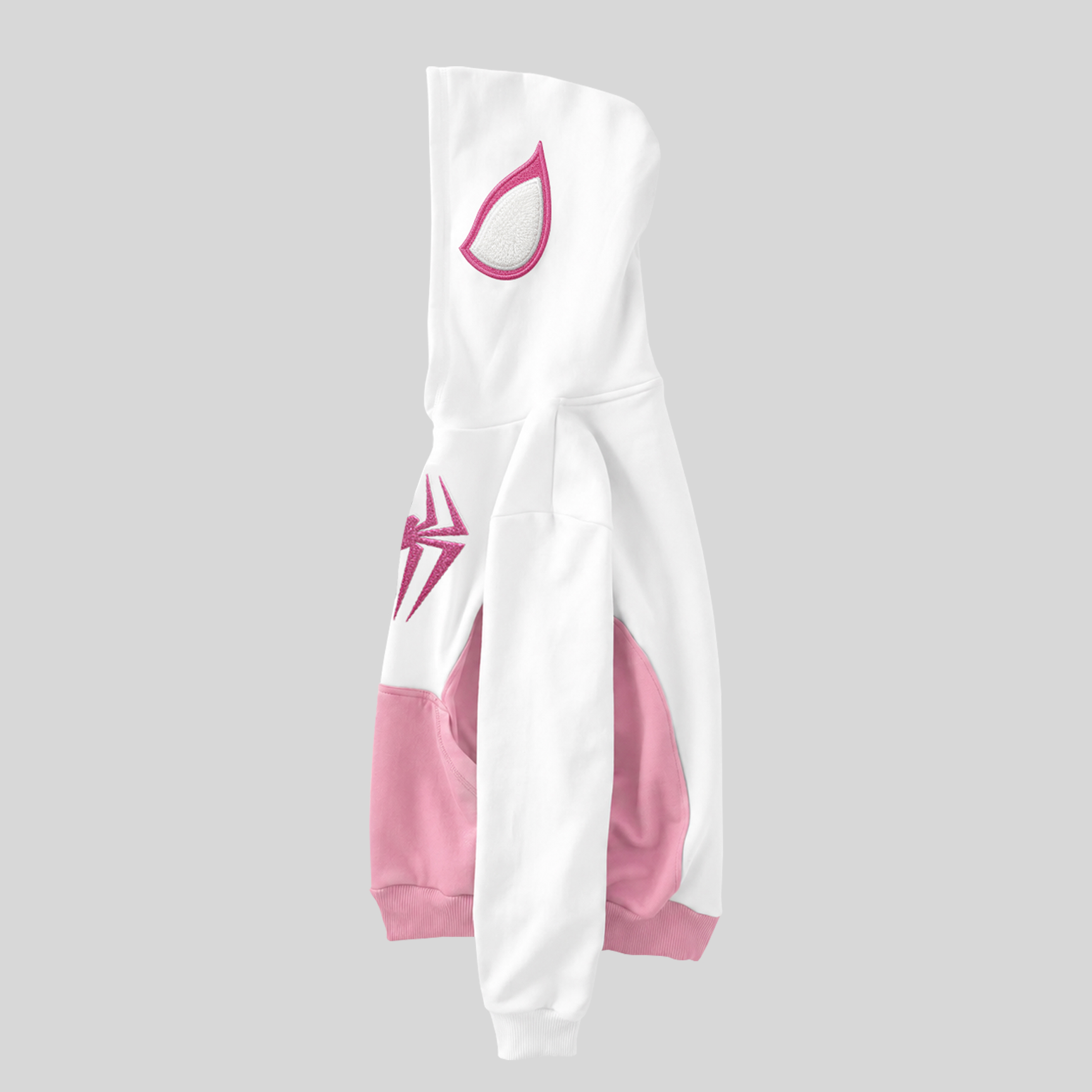 White Spidey Hoodie V2.🕷️ - Imagen 4